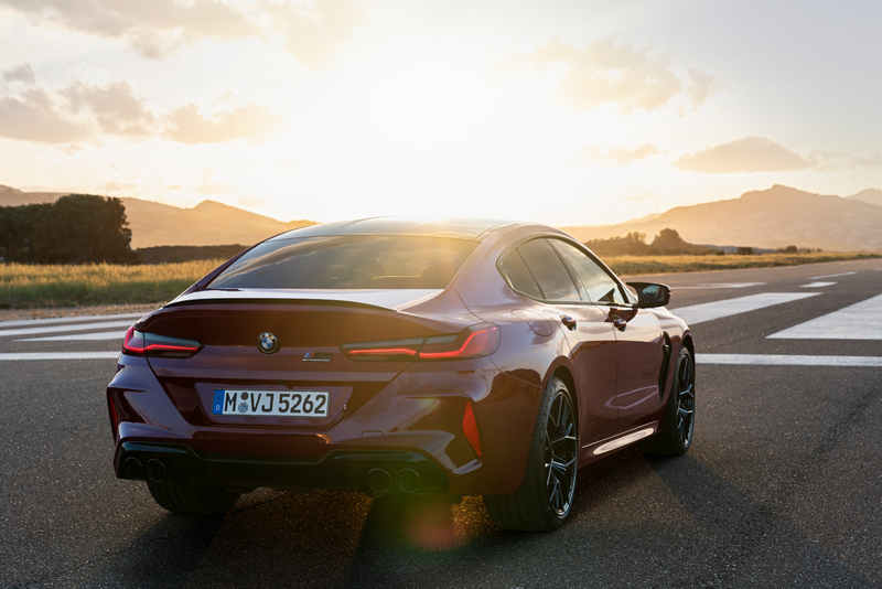 Illustration to article Just Look How Purple This 600 HP BMW M8 Gran Coupe is